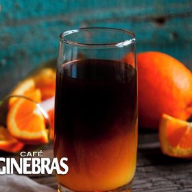 Freshpresso de naranja con Café Ginebras
