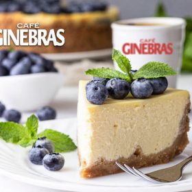 Cheesecake de arándanos